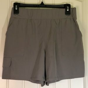 Reebok Running Shorts, Women’s Size M, Grayish Brown